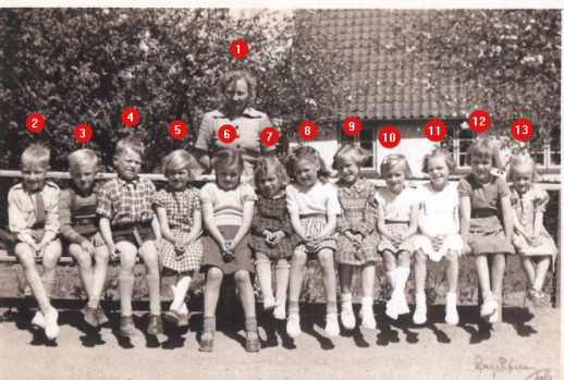 Smidstrup forskole ca 1952
